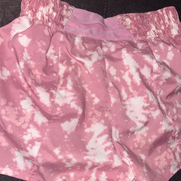 Nike Pink and White Tie-Dye training Shorts - Picture 3 of 3